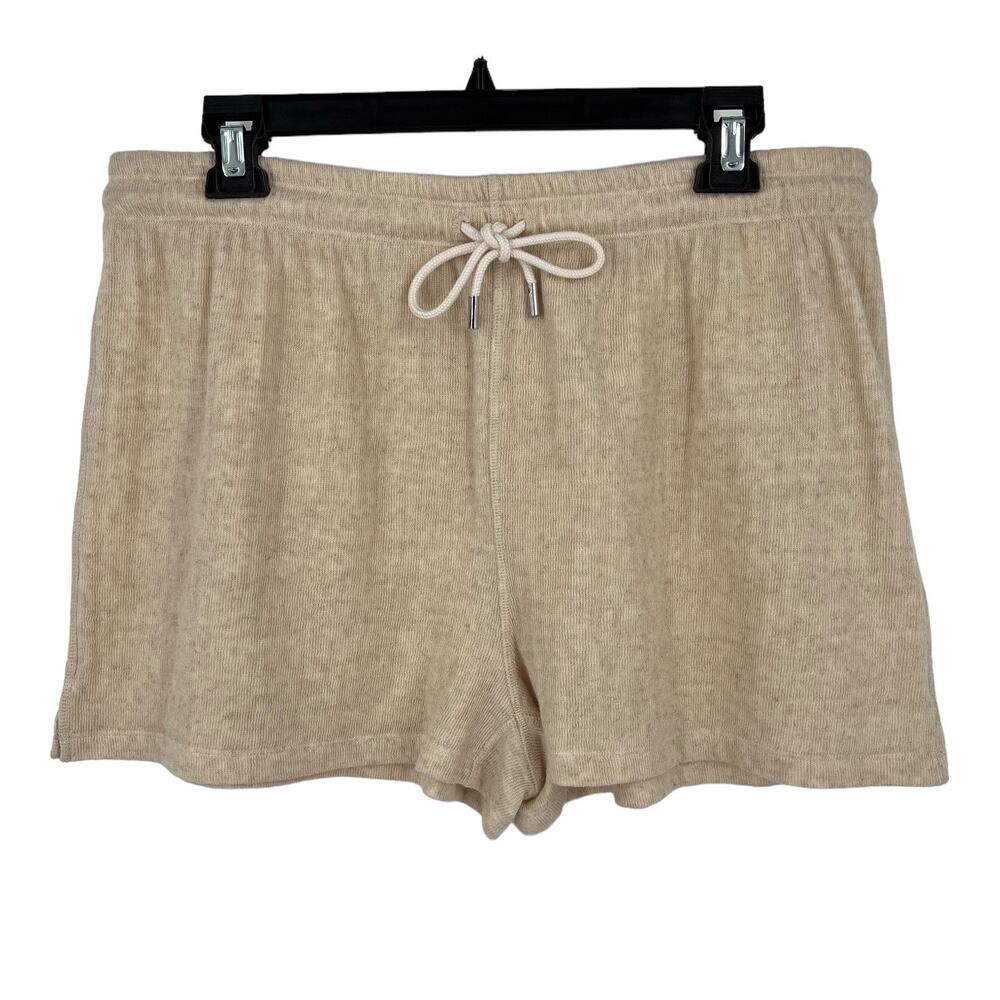 Theory shorts Clean pull on double linen knit Large L